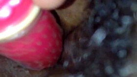 Lucy With Dildo Toys