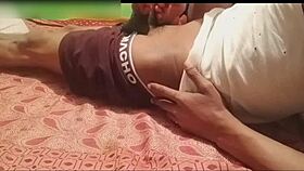 desi indian girl gives footjob, fucking cocks with her feet