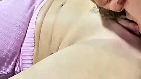 Hey, I explored my classmate's body on the couch! 😏