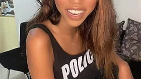 Eshily Bigo, that Brazilian slut, dives into a wild cop fantasy.