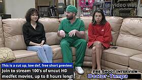 Dr Tampa - Brooklyn Rossis 1st Gyno Exam