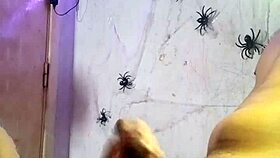 halloween elf love to deepthroat on black dick 😈