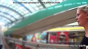 Czech Chick Tempted In Mall, Gets POV Fucked Hard.