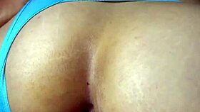 Homemade couple enjoys rough anal and creampie in dorm room