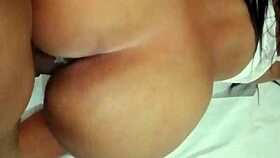 she asks, want to see my huge butt fucking in this hotel?