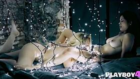 look at these sexy lesbians fingering and licking pussy