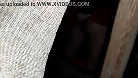 I caught my step-aunt masturbating and continued to watch her until she cum - lesbian illusion girls