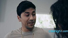 Married Client Flirts with Her Husband's Young Trainer