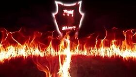 Big ass blonde Red August bouncing on big cock