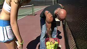 mallory rides a big hard american cock