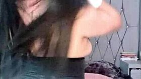 Conejita Playboy Sexy Enjoys Her Large Thick Dildo