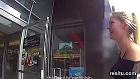 Czech Chick Tempted In Mall, Gets POV Fucked Hard.