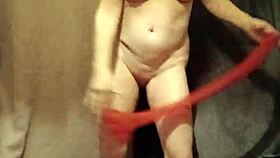 european slave feels emotional turmoil in striptease