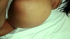 she asks, want to see my huge butt fucking in this hotel?