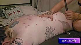 Revealme Curvy Babe Massage Hot Wax Back And Tit Drip Fetish