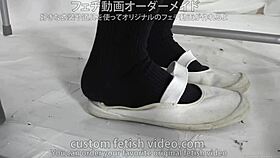 socks fetish involves feet and shoes in casual play