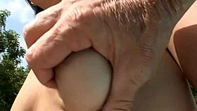 Isabel's Outdoor Interracial Threesome Fuck!