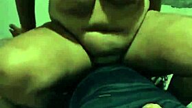 the crazy milf is bouncing on my big black cock in homemade video