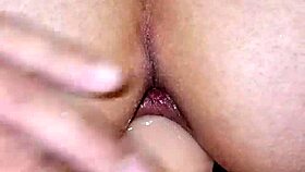 Little princess cums on huge dick instantly