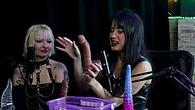 Nath Wolowski Teases Toys and Ass Tattoo