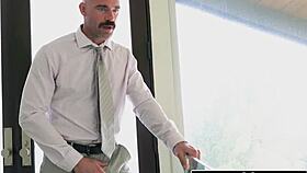 Busty Secretary Nina Elle Gets Creampied Hard