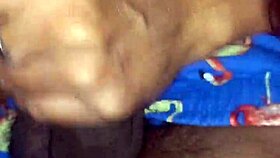 Hidden Deep Throat Blowjob with Big Black Cock