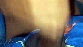 Hidden Deep Throat Blowjob with Big Black Cock