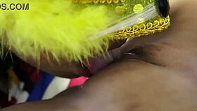 I lick her pure pussy, so fragrant and sweet.