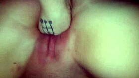 shop owner pours milk during arab fuck