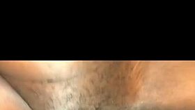 Ebony babe with big pussy gets creampied in quick hardcore session.