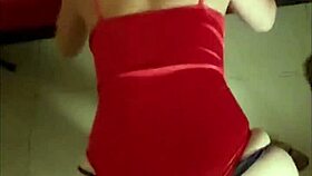 2250 Vert - French Amateur Red Satin Body Suit Satin Lingerie Pussy Fucking Dirty Talk