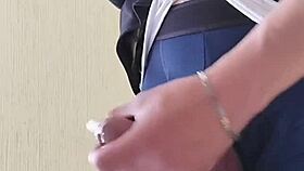 would you like to jerk this huge monster cock outdoors now