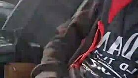 This Handsome Guy Feels Intense Pleasure While Masturbating on a French Train