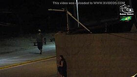 i got caught naked on the beach by security camera