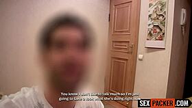 Sloppy Deepthroat on Monster Cock: Petite Teen Kneels POV