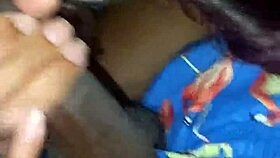 Hidden Deep Throat Blowjob with Big Black Cock