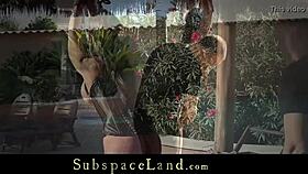 Busty sluts endure burning ass punishment for defying attitude