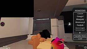 What A Lucky Day Featuring Blowjob Cowgirl Creampie Doggystyle In Roblox Condo