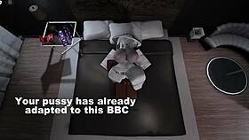 bbc relentlessly fucks prostitute in roblox hotel condo