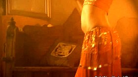 Beautiful Dancer Expressing True Emotions Through Graceful Movements