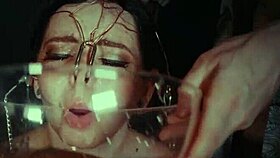 emo bondage girl gets tied and punished