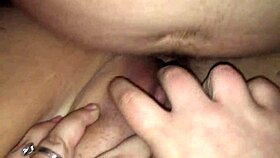 Slut Busting Nuts on Hard Cock