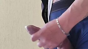 would you like to jerk this huge monster cock outdoors now