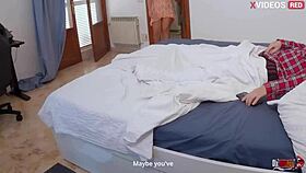 I Saw Him Jerking Off And Invited Him To Fuck My Pussy And Ass