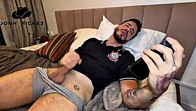 Her Boyfriend Couldn't Take It So I Satisfied Her And Fucked Him