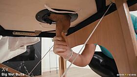 gloves on for jerk off session with julie cash 💦