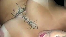 i was in a swing cabin with my husband doing an exhibition, a guy at the door watching, husband let him in to lick my pussy and fuck me hard