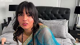 Pakistani bhabi aaliyah yasin fucks her pussy whilst speaking urdu.