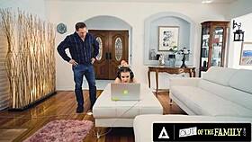 naughty teen lets older man fuck her pussy and ass