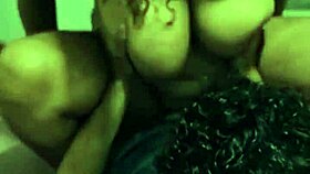 the crazy milf is bouncing on my big black cock in homemade video